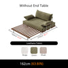Modern Separate Pull-Out Sofa Bed with Armrest End Table