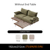 Modern Separate Pull-Out Sofa Bed with Armrest End Table