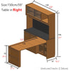 Sideboard Cabinet with Extendable Table