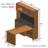 Sideboard Cabinet with Extendable Table