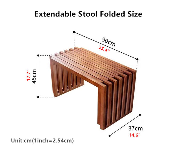 Modern Extendable Round Dining Table with Adjustable Tabletop Leaves
