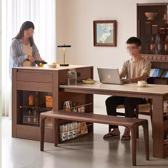 Telescopic Kitchen Island Table