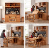 Sideboard Cabinet with Extendable Table