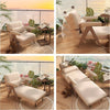 3-In-1 Convertible and Adjustable Loveseat Sleeper Sofa Bed