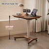 Liftable and Adjustable Solid Wood Laptop Desk with Universal Wheels
