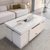 Multifunctional Lift Top Coffee Table With 4 Storage Stools