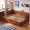 Solid Wood POLKA Pull Out Sofa Bed with Underneath Storage Drawers