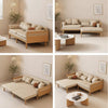 Janpandi Pull Out  Multifunction  Solid Wood Frame Sofa Bed