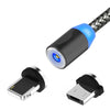 LED Magnetic Charging Cable With Double  Head
