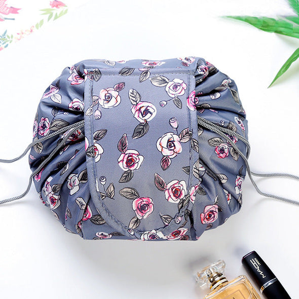 Buy NFI Essentials Floral Print Cosmetics Pouch Makeup Pouch Vanity Case  Jewellery Pouch, Pack of 5 Online