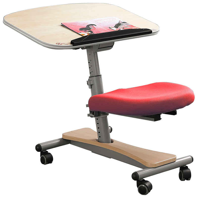 Movable and Adjustable Children's Study Table Mobile Workstation for A ...