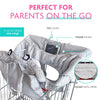 2-in-1 Shopping Cart Cover | High Chair Cover for Baby