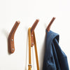 Wall Mounted Handmade  Wood Hook Coat Rack