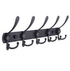 Wall Mounted Stainless Steel Coat Rack 5 Hooks