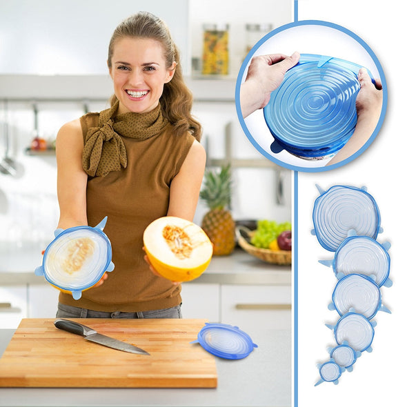 Stretchable Silicone Lid Covers