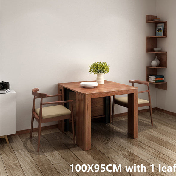 SPACE SAVING EXPANDING TABLE WITH 1 LEAF