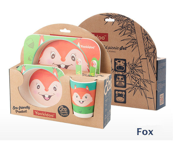Bamboo Fibre Kids Dinnerware