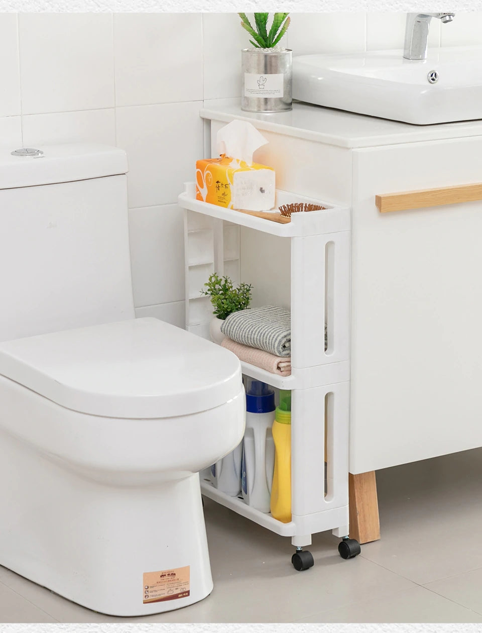 Slim Home Garden Storage Rack with Wheels – SPS FURNTIURE