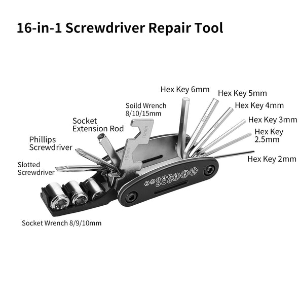 All In One Bike Repair Tool Kits