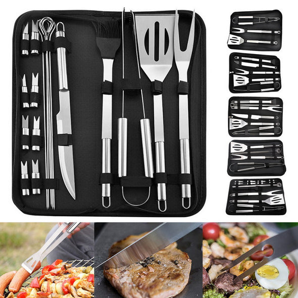 Stainless Steel BBQ Tools Set