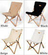 Outdoor Folding Wood Butterfly Chair