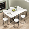 Double Drop Leaf Space Saving Folding Table