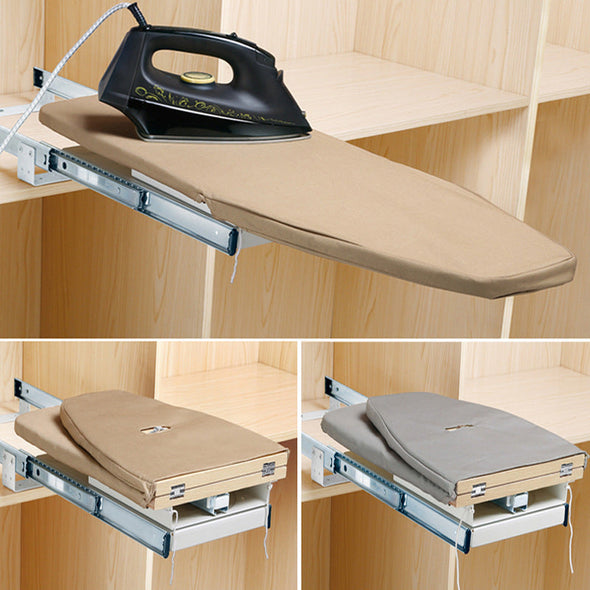Closet Pull-Out Retractable Space Saving Ironing Board