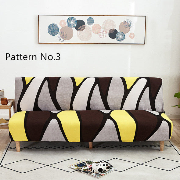 Armless Futon Stretch Sofa Slipcovers(16 different patterns choice)