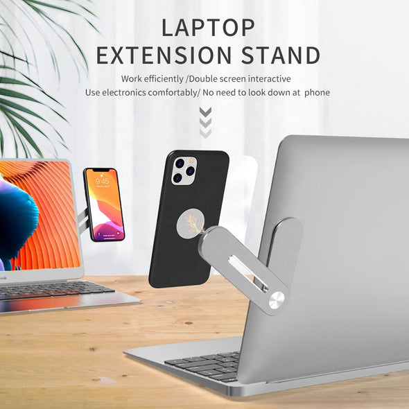 Magnetic Aluminum Laptop Extension Stand