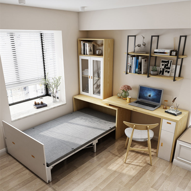 Murphy Cabinet Bed with Multi Function Desk – SPS FURNTIURE