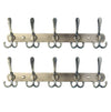 Wall Mounted Stainless Steel Coat Rack 5 Hooks