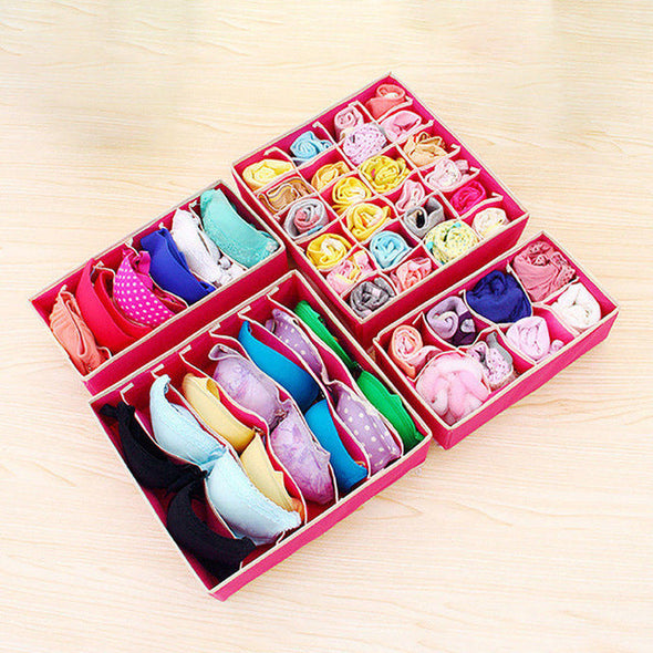 4 Set Closet Underwear Organizer