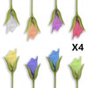 Green Plastic Napkin Holder(twist napkin into flower)