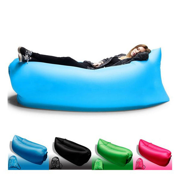 Inflatable Lounge Bag Hammock Air Sofa and Pool Float Ships