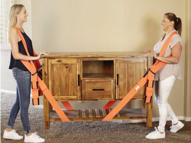 Lifting and Moving Straps, to easily carry furniture, appliances, mattresses, or any heavy object