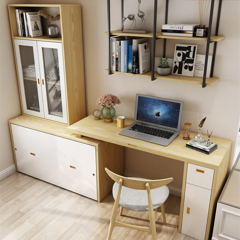 Murphy Cabinet Bed with Multi Function Desk – SPS FURNTIURE