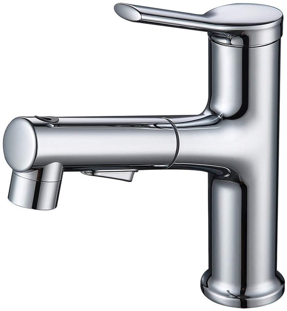 2020 New Design Three Water Flow Modes Bath Faucet with Pull Out Sprayer
