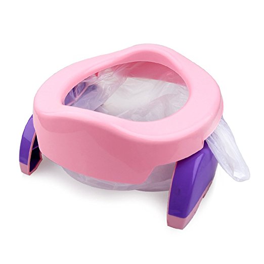 2-in-1 Go Potty For Travel with Refill Bags 10pcs(BUY 1 GET 1 Pee Pee Cup)
