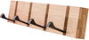 Wooden Wall Mounted Folding Rack Modern Wall Floating Coat Hook Rack