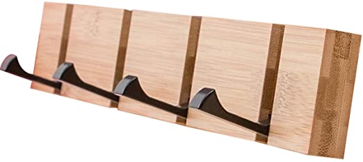 Wooden Wall Mounted Folding Rack Modern Wall Floating Coat Hook Rack – SPS  FURNTIURE