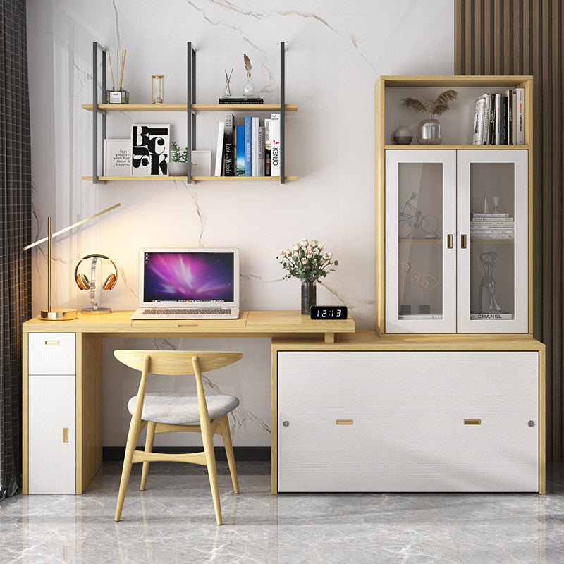 Murphy Cabinet Bed with Multi Function Desk – SPS FURNTIURE