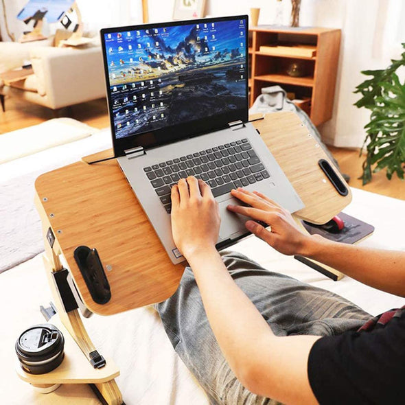 Portable Adjustable Laptop Bed Desk 
