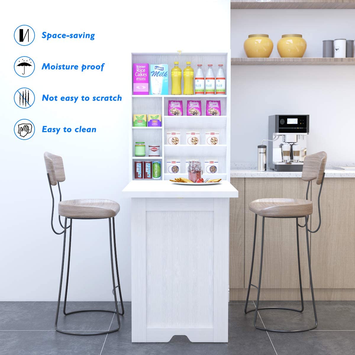 Fold Out Wall Mounted Multi-Function Computer Desk – SPS FURNTIURE