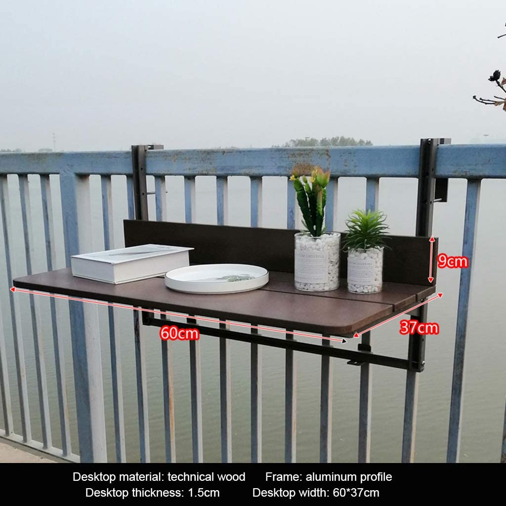 Klappbarer Balkon-Bartisch für Geländer – SPS FURNTIURE