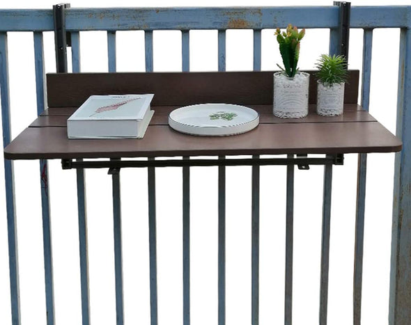 Folding Balcony Bar Table for Railings