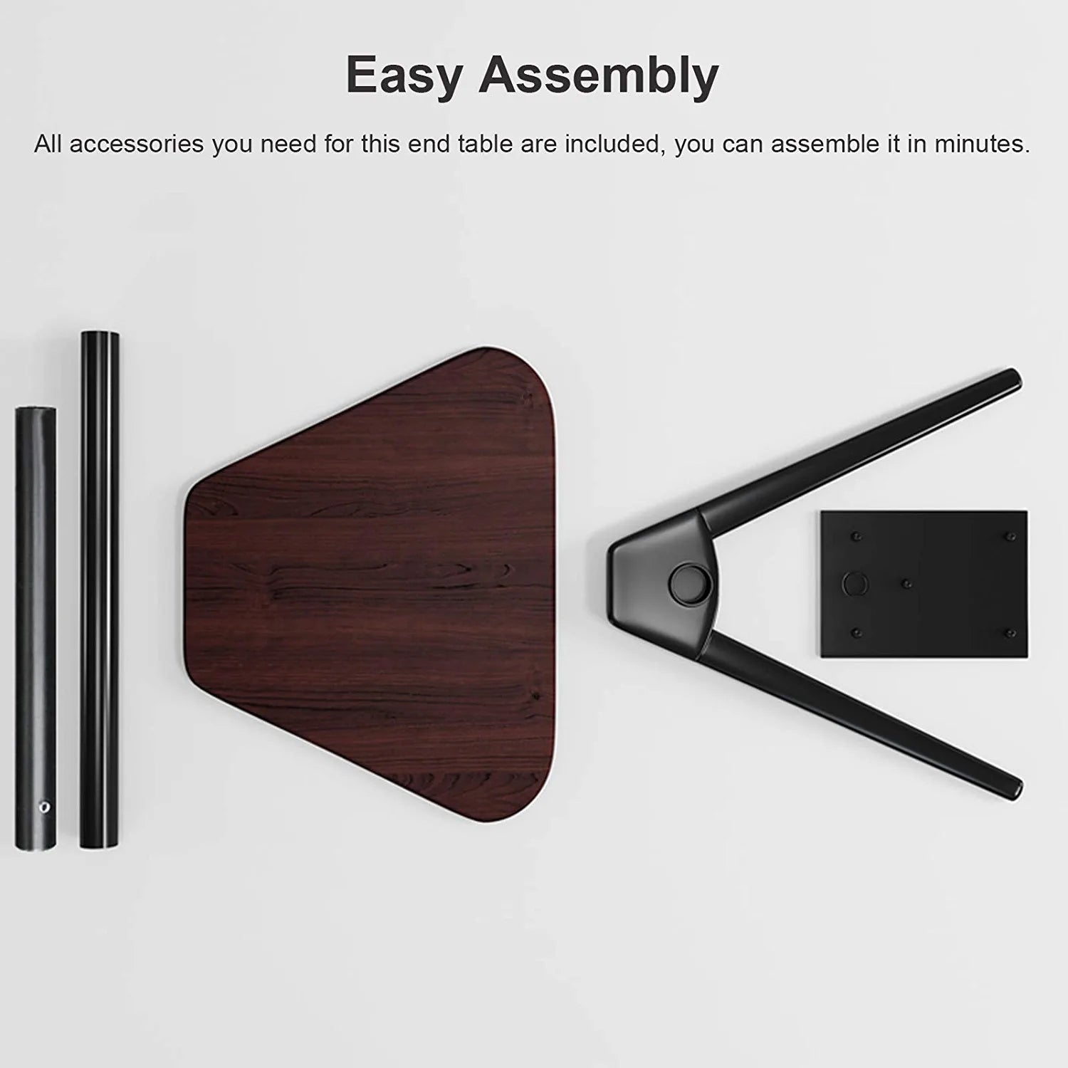 Height Adjustable C Shape Sofa Side Table SPS FURNTIURE Height adjustable c shape sofa side table sps furntiure