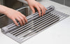 Over The Sink Multipurpose Roll-Up Dish Drying Rack