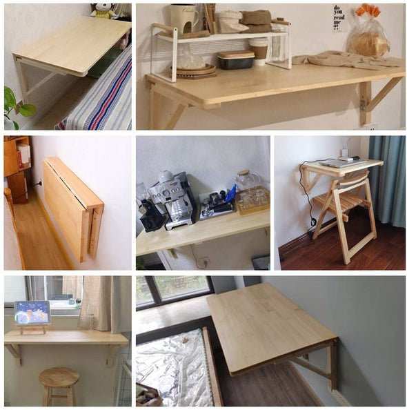 FOLD DOWN TABLE WALL MOUNTED FOR SMALL SPACE