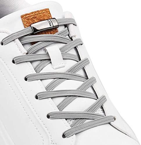 No Tie Elastic Shoelaces With Magnetic Shoe Laces Lock