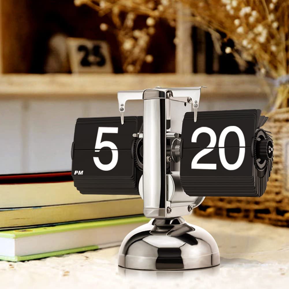 Digital Reverse Clock Modern Digital Mechanical Retro Flip Down Clock – SPS FURNTIURE
